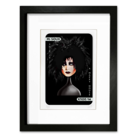 L&S: Cluedo - Siouxsie framed
