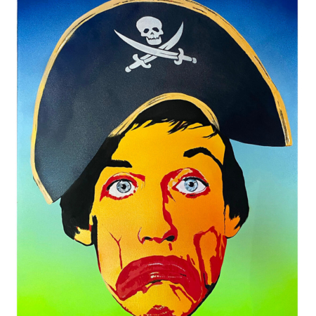 Ed Lambert - Iggy painting 71cm x 92cm