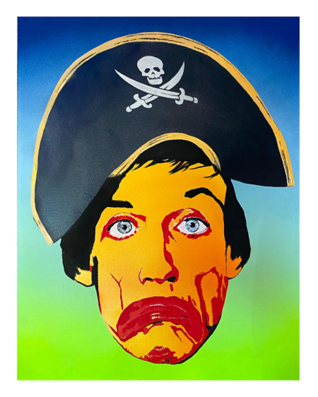 Ed Lambert - Iggy painting 71cm x 92cm