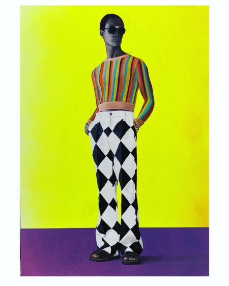 Ed Lambert - Karl 70cm x 100cm