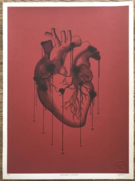 Warren J Fox - LoveArt - Blood Heart