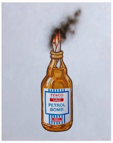 Banksy - Tesco Petrol Bomb