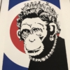 Banksy - Monkey Queen 2
