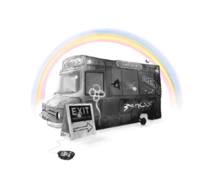 Ted Patrick - Dismaland Van (1)