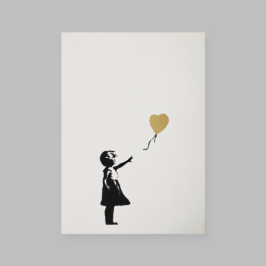West Country Prince - Girl With Balloon (Gold)