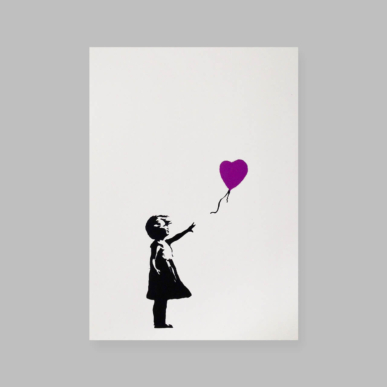 West Country Prince - Girl With Balloon (Purple)