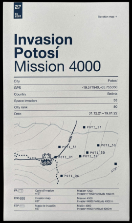 Invader - Invasion Potosi