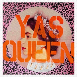 Hannah Shillito - YAS QUEEN pink and orange