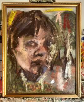 Miss Eils - Self Portrait in Poxy Frame