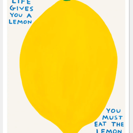 David Shrigley - Lemon