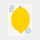 David Shrigley - Lemon 1