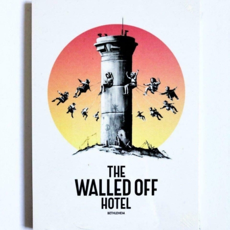 Banksy - Walled Off Hotel Postcard