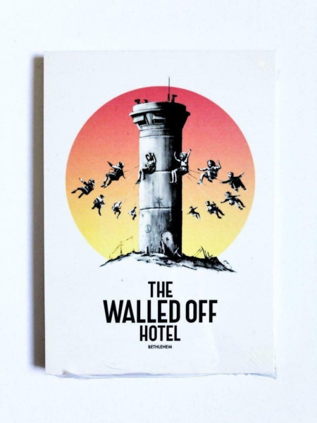 Banksy - Walled Off Hotel Postcard